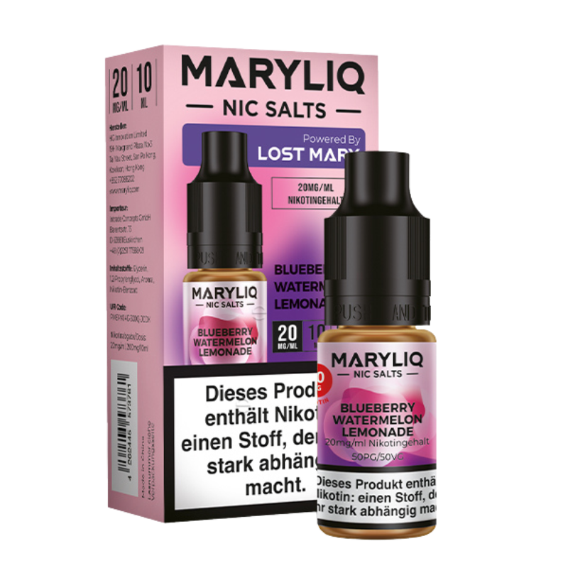 MaryLiq by LostMary Blueberry Watermelon Lemonade Nikotinsalz Liquid 10ml