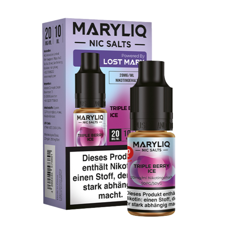 MaryLiq by LostMary Triple Berry Ice Nikotinsalz Liquid 10ml