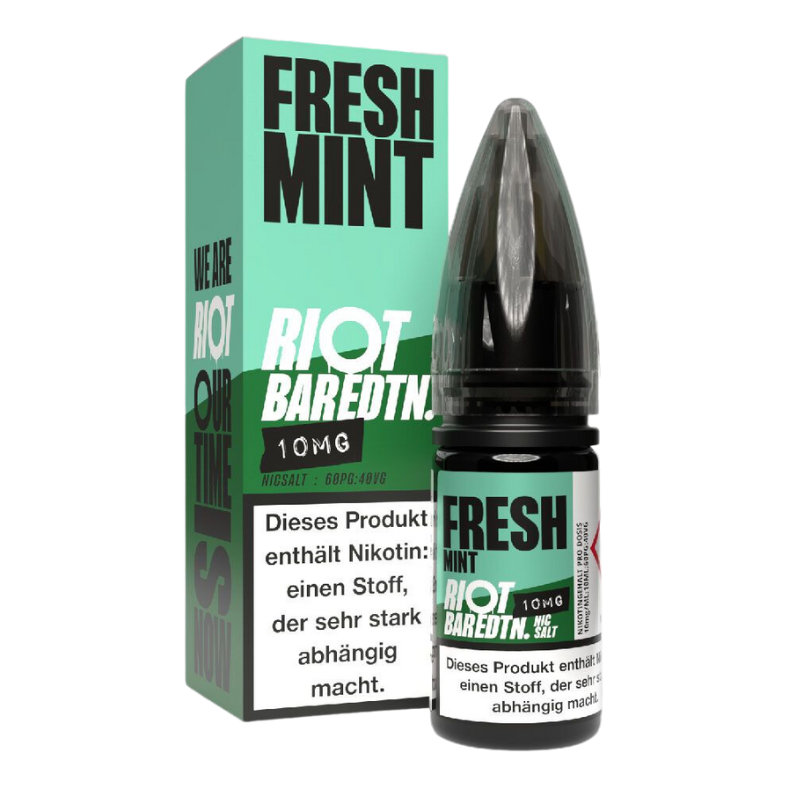 Riot Squad Bar EDTN Fresh Mint Nikotinsalz Liquid 10ml