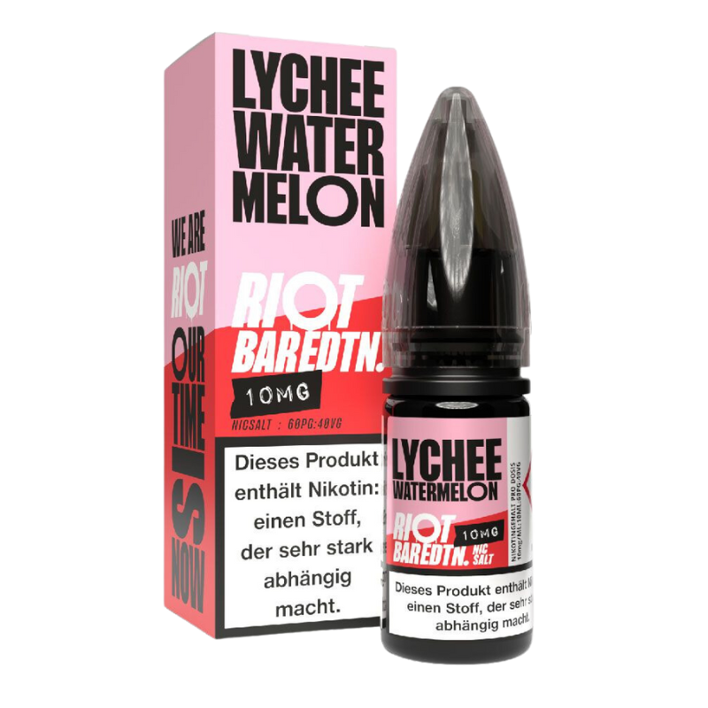 Riot Squad Bar EDTN Lychee Watermelon Nikotinsalz Liquid 10ml