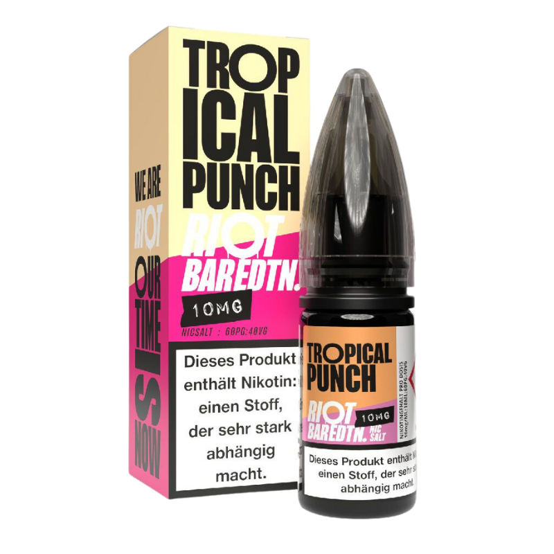 Riot Squad Bar EDTN Tropical Punch Nikotinsalz Liquid 10ml